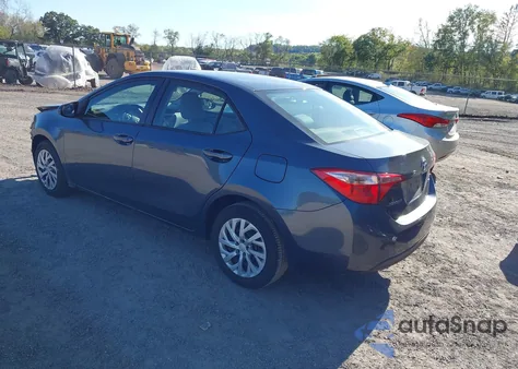 2018 Toyota Corolla Le из США, поврежденный, VIN 2T1BURHEXJC997002